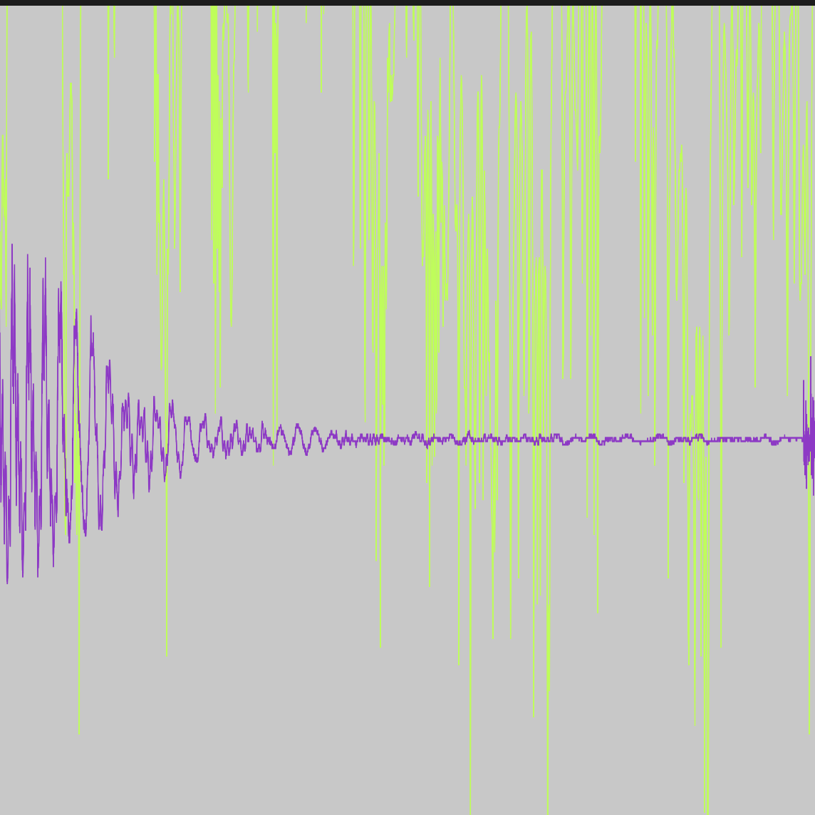 This is the first of the third tutorial, I changed the colors and how the frequencies changed from the original when it reacts to the microphone.