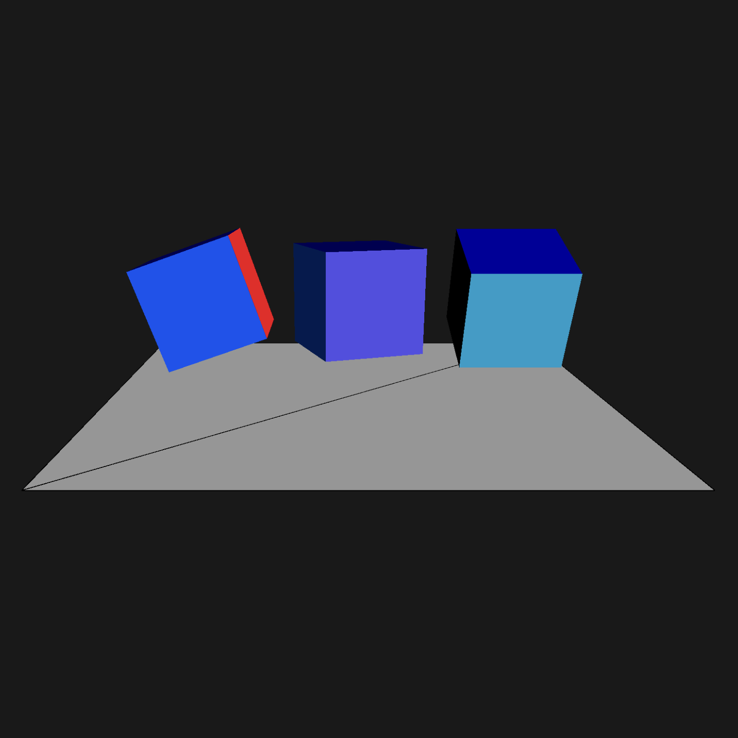 This is the fifth sketch and its first variation, here I added 3 shapes that all rotate differently, I also slowed down the camera's movement speed with the controls a bit.