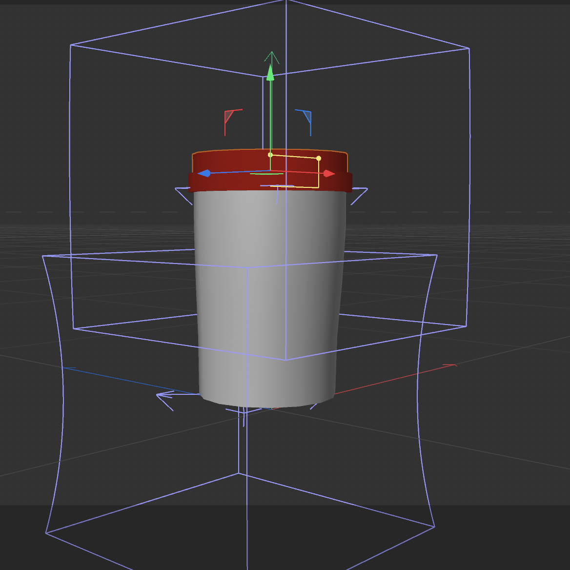 Circle K cup 3D angle 1