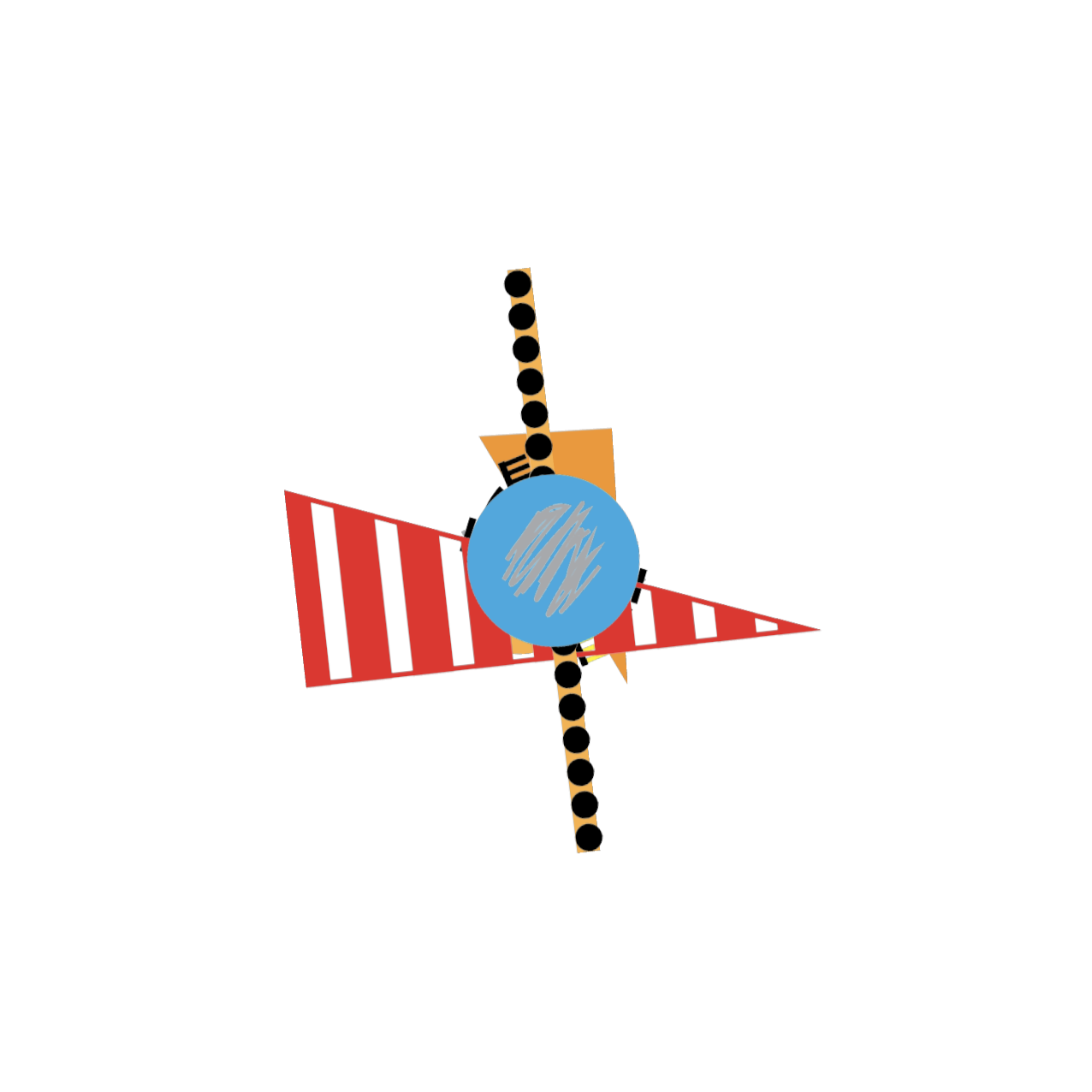 This is the Lupi data portrait that is tracking my face movements using my laptops camera