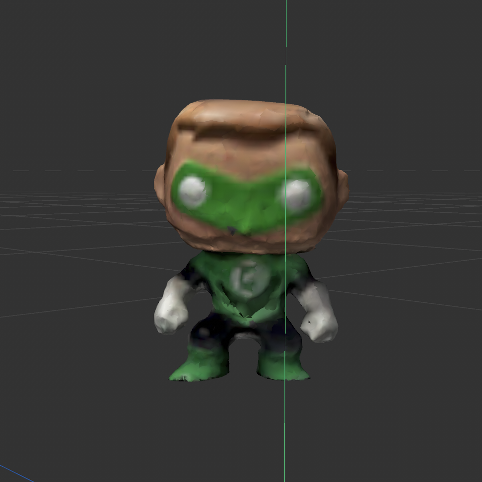 This is the figure in Cinema 4D being edited for the model viewer